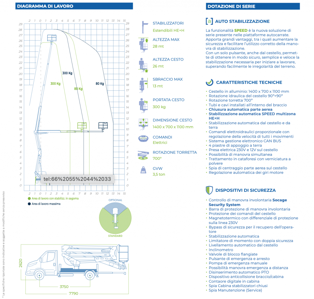 PIATTAFORMA 28D speed